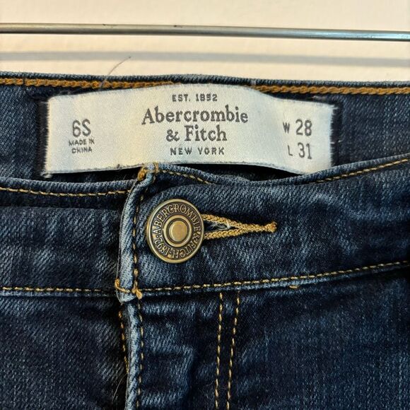 Abercrombie & Fitch Women’s perfect stretch skinny Erin jeans size 6S! - Picture 4 of 9